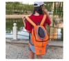 New Upgrade High Quality  Pet Dog Carrier Pet Backpack Bag Portable Travel Double Shoulder Bag Pet Dog Front Bag Mesh Outdoor Hiking Head Out.