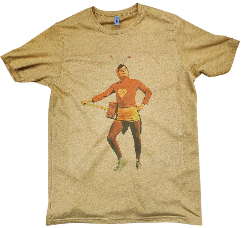 Herren T-Shirt El Chapulin Colorado Farbe vintage gold Unisex T-Shirt