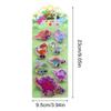 Cute Cartoon Sparkly Dino Decor Decals Childrens Reward Stickers  DIY Crafts