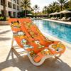 Garfield Print Beach Towel Design, Soft, Lightweight. for Home Bathroom, Spa, Pool, Yoga, Surfing, Camping, Gift for Family, Friend