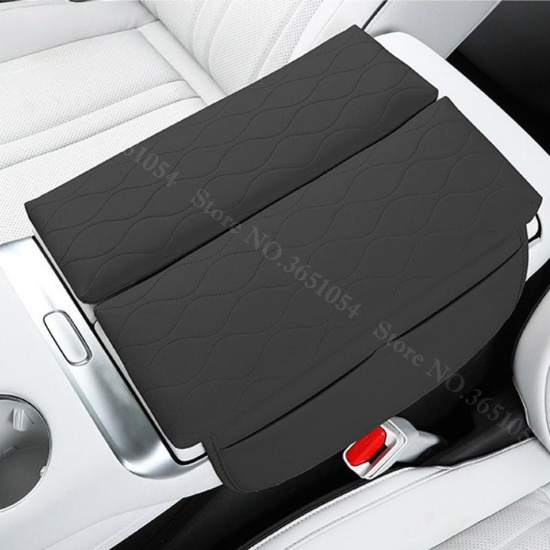 For Xpeng X9 Xiaopeng X9 Car Styling Armrest Cover Interior Center Console Armrest Box Protective Pad Leather Cushion Mat