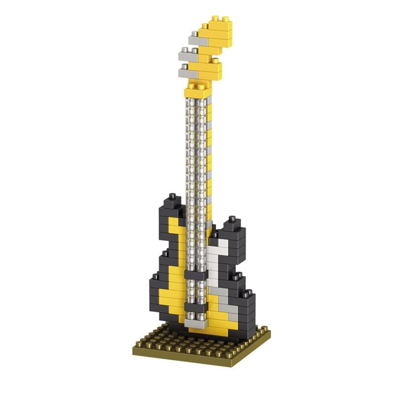 Brickpals Music Series Compatible Piano And Guitar Set For Kids