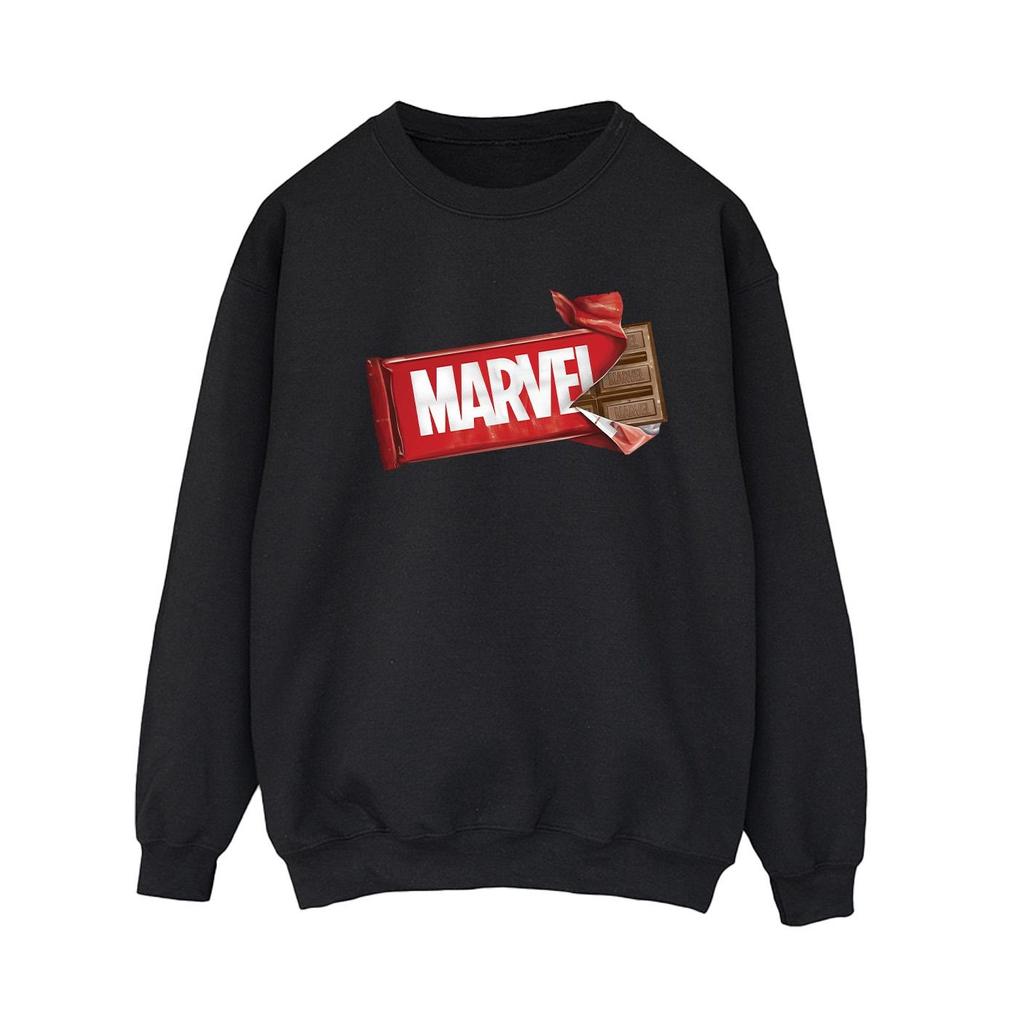 Marvel Universe Womens/Ladies Marvel Chocolate Sweatshirt