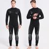 7mm Neoprene Full Wetsuit Men Thermal Insulated Diving Suit Front Zipper Swimming Snorkeling Cold Water Use