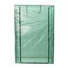 Greenhouse Portable Plastic Bird Pest Control Garden Plant Insulation Greenhouse Cover Include Iron Shelf Outdoor 59x39.4x19.7""