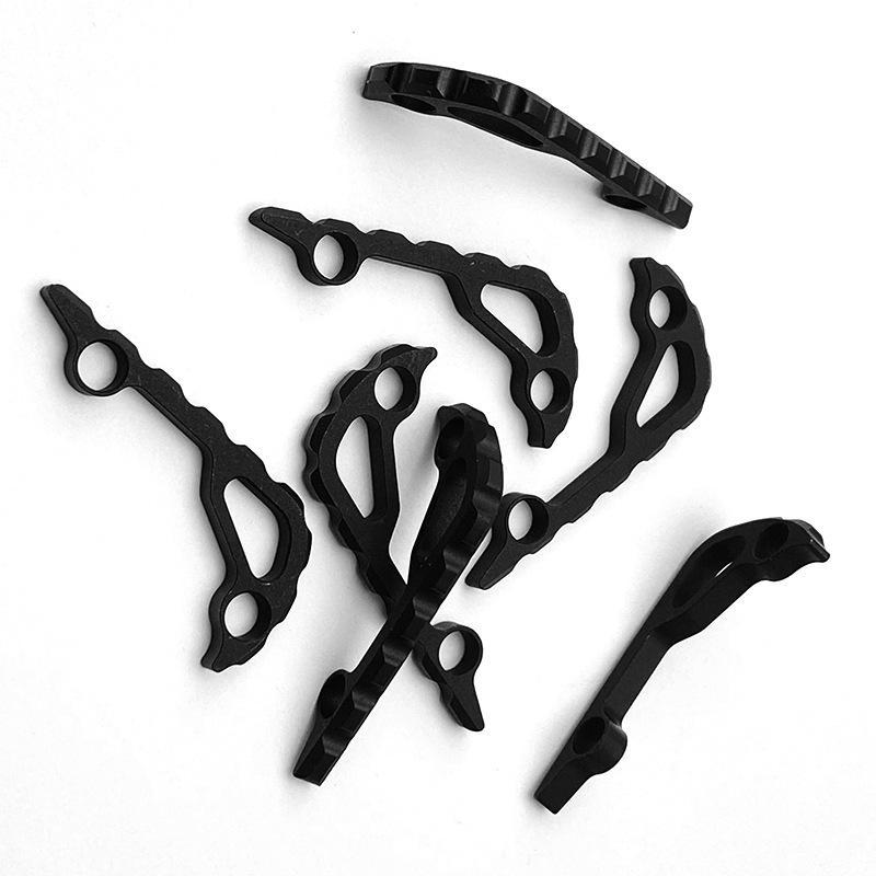 1Pcs Multiple Color Options Cnc-Machined Aluminum Alloy Material For Manual Diy Accessories Bugout 535 Folding Knife Usage