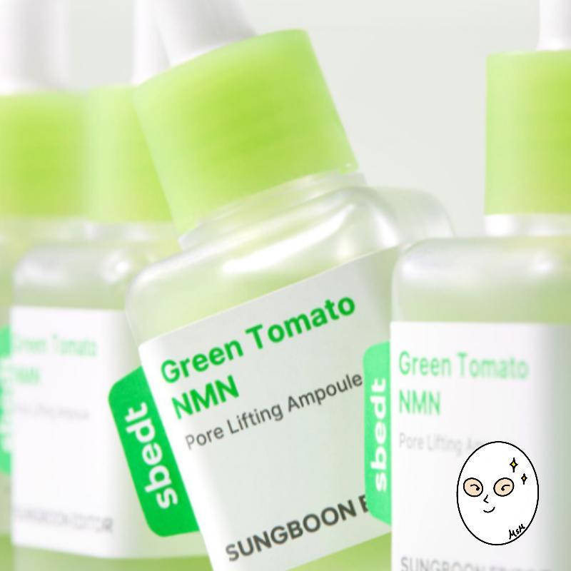 SUNGBOON EDITOR Green Tomato NMN Pore Lifting Amoule 40ml