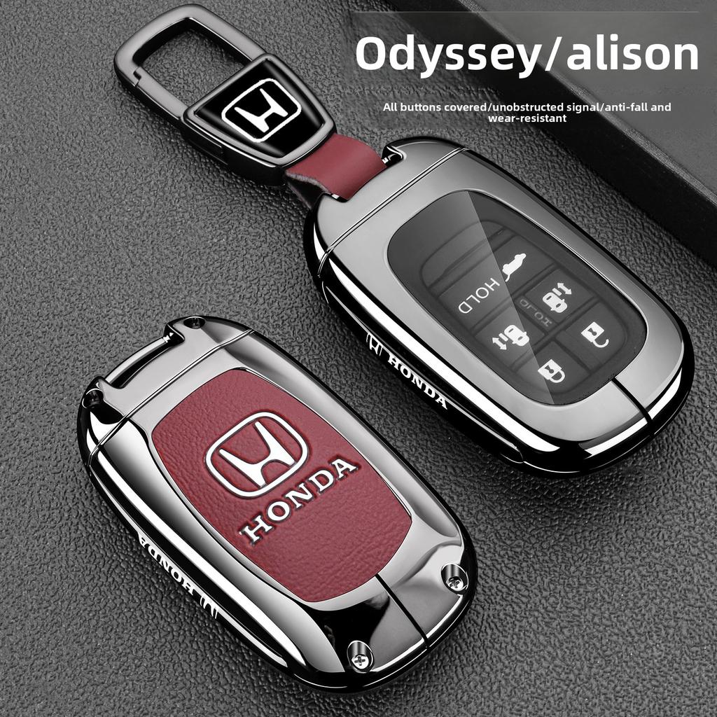 2024-2025 Honda Odyssey Key Set 24 25 New Edition Elysion Special 5/6 Key Car Metal Full Package Buckle Case for Men