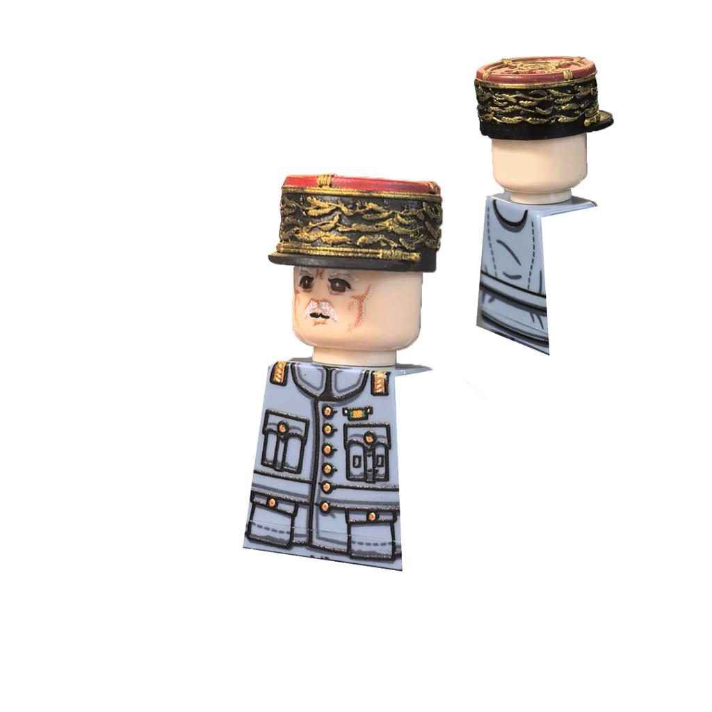 MOC UV Printing Military Building Blocks Accessories Soldier Figures Special Forces Army Sniper Police Bricks Toy Children Gift