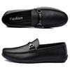 Loafers Men Slip-On Casual Leather Shoes For Seasons Black Brown Fashion Trendy Italian Luxury Designer Brand Loafer