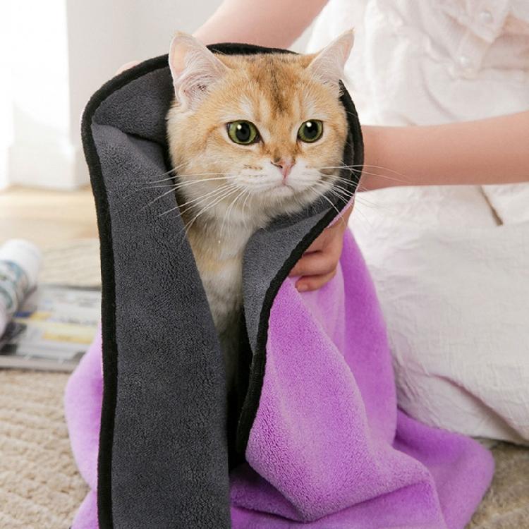 Soft Pet Towel Good Absorbent Soft Microfiber Towel for Dog and Cats