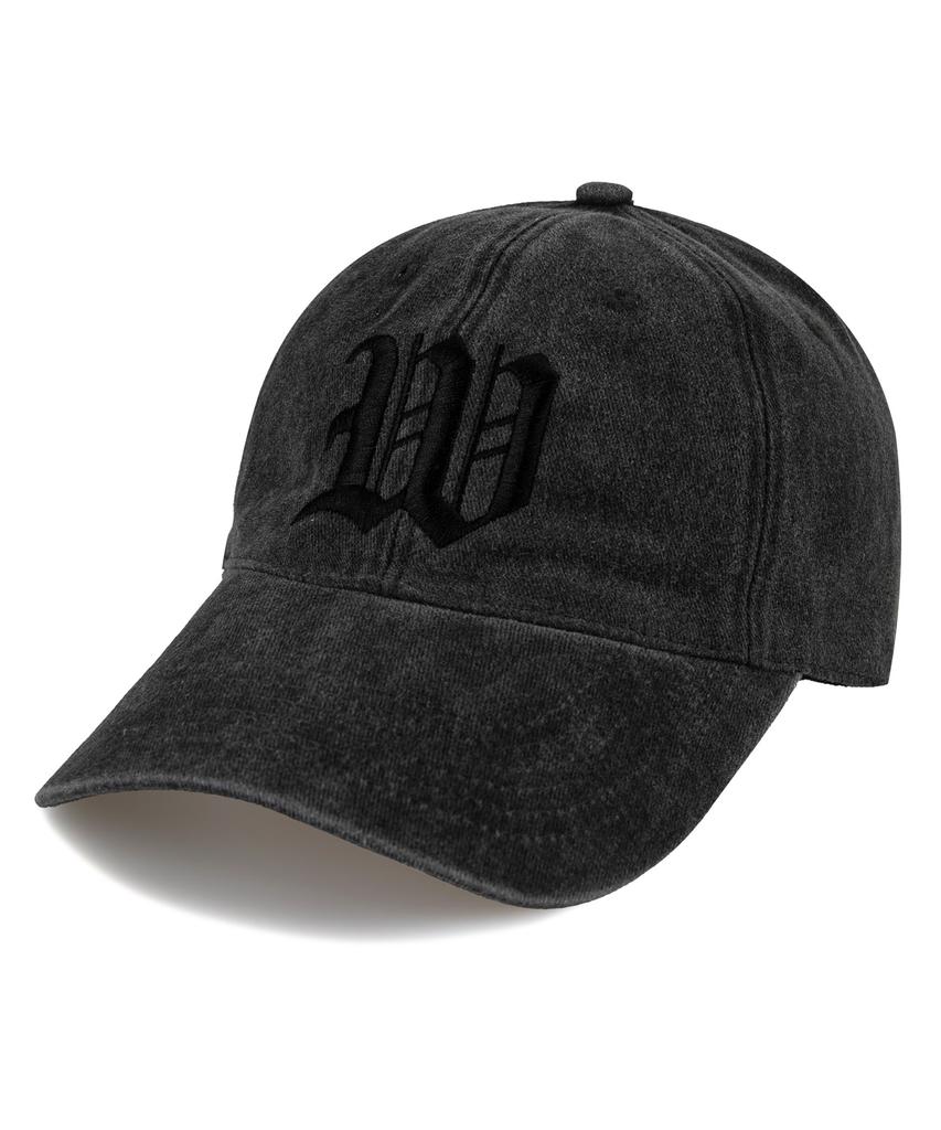 Wig W Ancient Stonewashed Ball Cap - Charcoal
