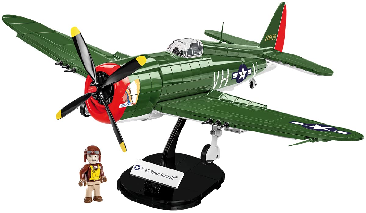 Cobi Historical Collection #5737 P-47 Thunderbolt (US Army) 1/32 Scale