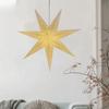Christmas Decorations Hollow Star Pendants Folding Hanging Paper Stars Star Lanterns  DIY Crafts