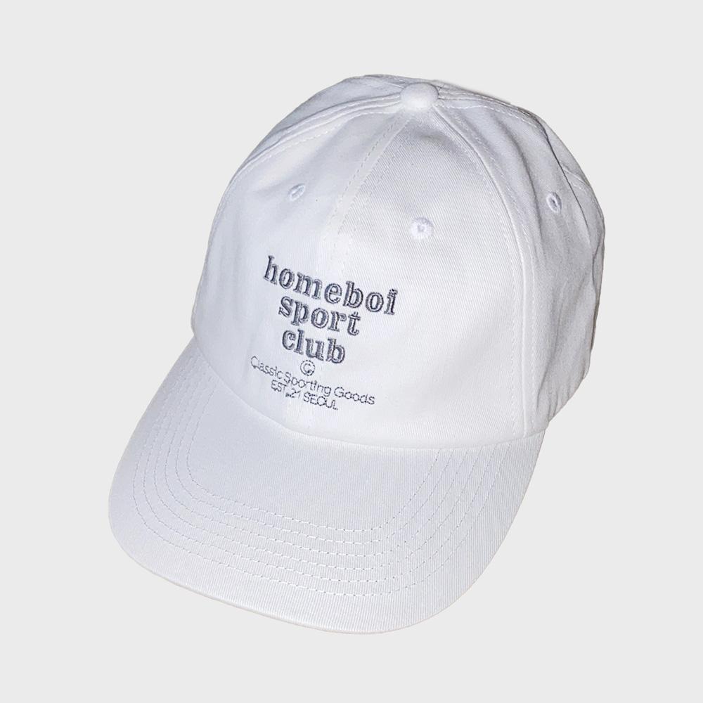 Homboiseupocheukeulleob Tag Cap - White