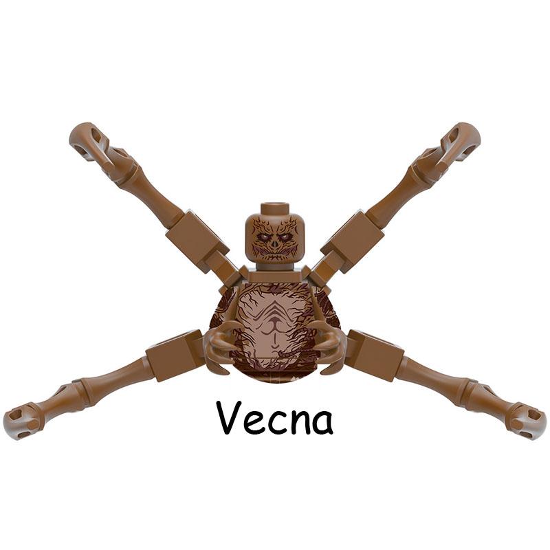 The Terrible Movie Upside Down Dustin Mike Lucas Will Eleven Model Building Blocks Enlighten Action Figure Toys For Children