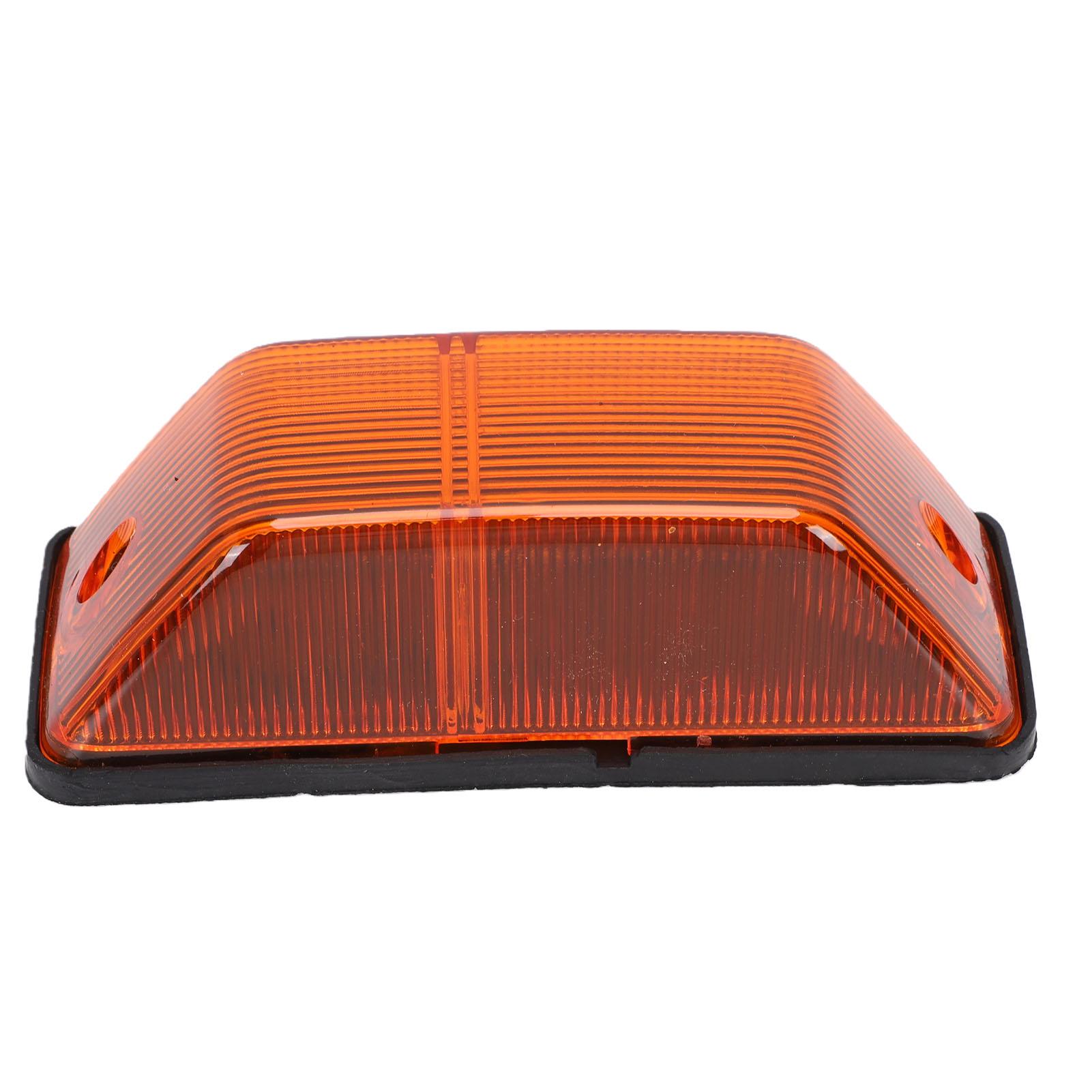 

Side Indicator Light Cover with Base Replacement for MAN L2000 M2000 Turn Signal Indicator Light Lens Cover Right: