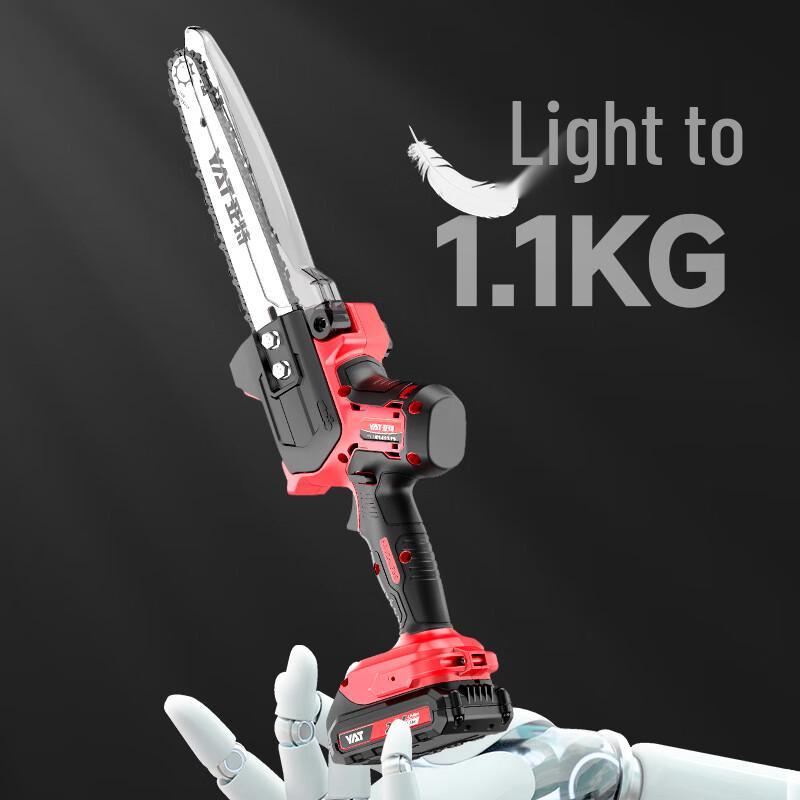 YAT 8-inch Cordless Electric Chainsaw