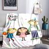 Lola Adventure Throws Blanket Flannel Blankets Plush for Couch Bed Gifts for Men Women Travel Picnic Blanket Christmas Fan Gifts
