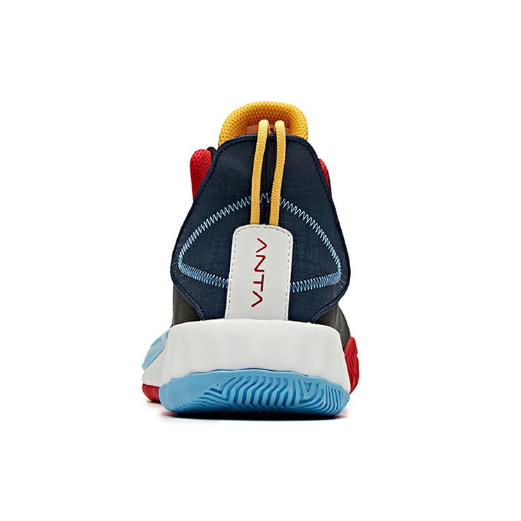 Anta Crazy 3 Cushioning Coverage Breathable Slip Resistant Abrasion Resistant Low top Basketball Shoes Men's 11941607-5