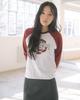 HAVISM Rose Raglan L/S Tee(Wine)