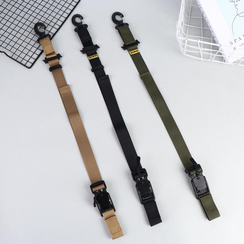 Three Point Backpack Stabilizer Strap Quick Detachable Chest Bag Fixed Strap Adjustable For Sling Packs & Messengers