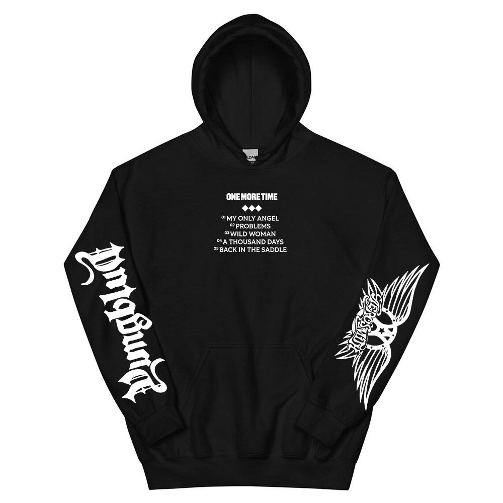 Aerosmith YUNGBLUD Ještě jednou Mikiny Fleece Zima Dlouhý rukáv Pánské Mikiny S kapucí Módní Pánské Dámské Oblečení
