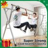 Stainless Steel Folding Retractable Clothes Drying Rack, 42.52-62.99 or 48.43-78.74 Inch, Indoor Outdoor Laundry Use