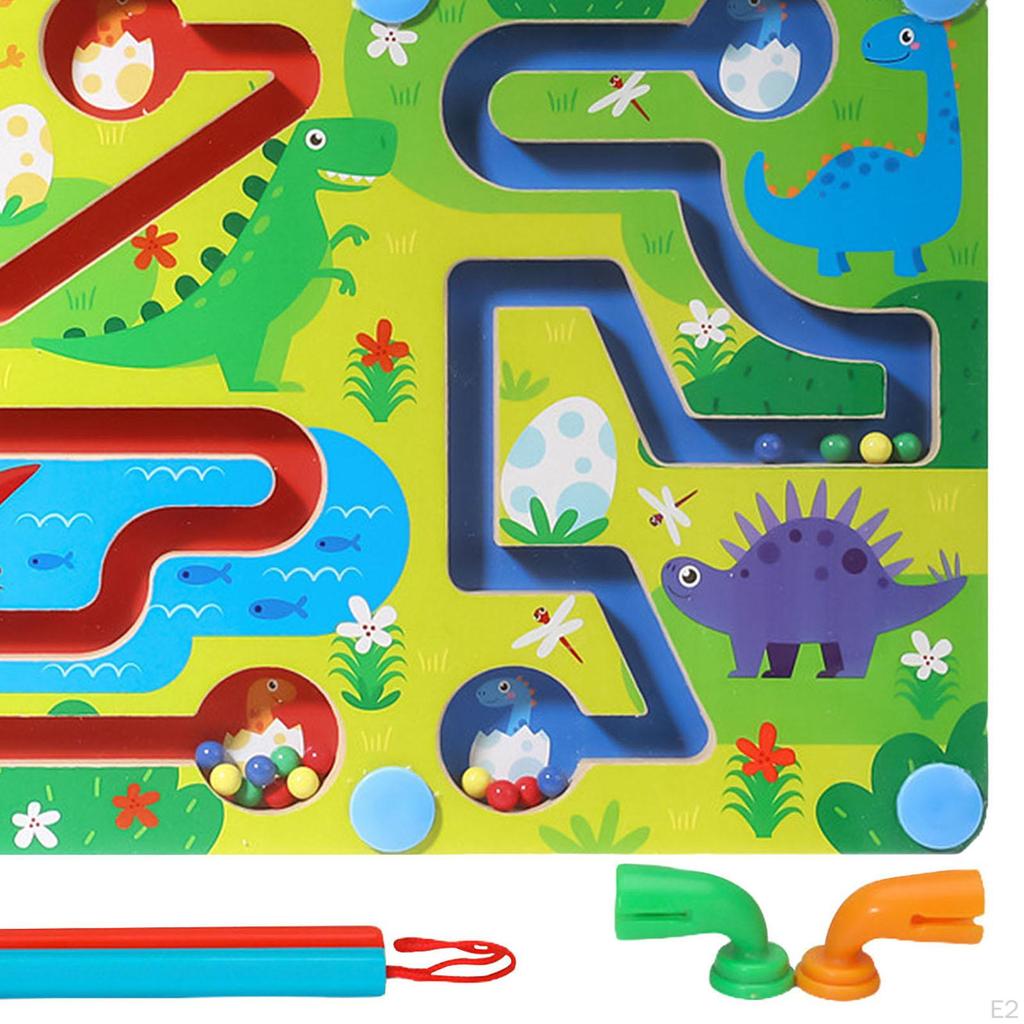 Maze Game Labyrinth Toys Brain Teaser Learning Education Puzzle Children