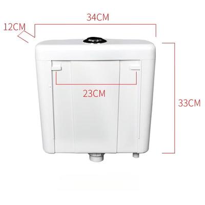 Universal Manual Plastic Toilet Flush Tank