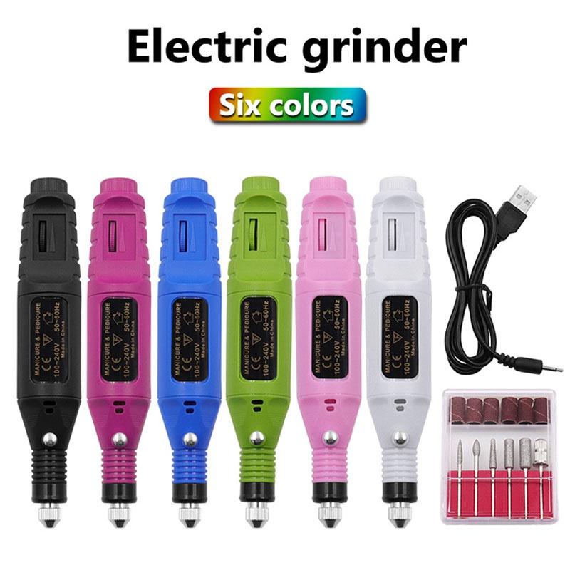 USB Mini Electric Grinding Variable Speed Rotary Tool Kit Drill Bit Engraving Pen for Milling and Polishing Tools