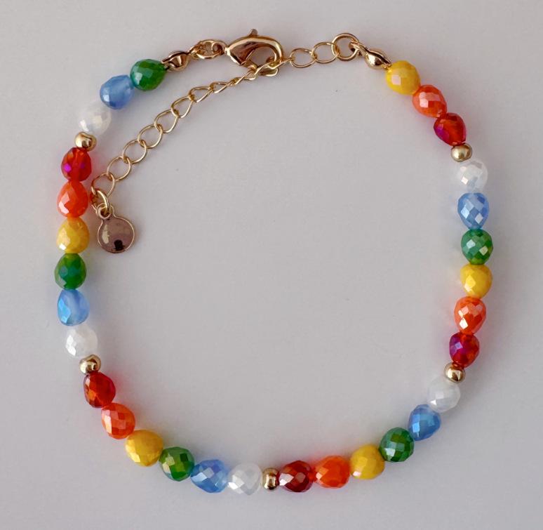 Барочное геометрическое колье-подвеска с дофаминовой цепочкой на ключицу