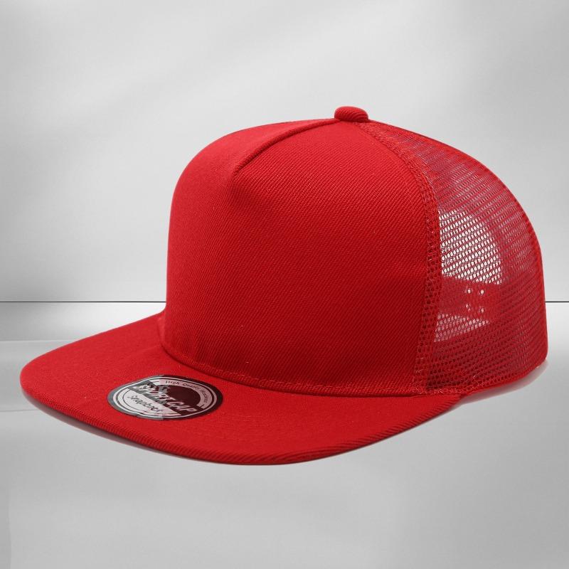 Hip Hop Net Cap Flat Edge Baseball Baseball Cap Printed Embroidered Men's and Women's Sunshade Sun Protection Cap
