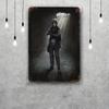 Metro 2033 Metal Signs Wall Decor Vintage Tin Signs Captain Metal Poster Decor for Bar Pub Club Wall Decoration