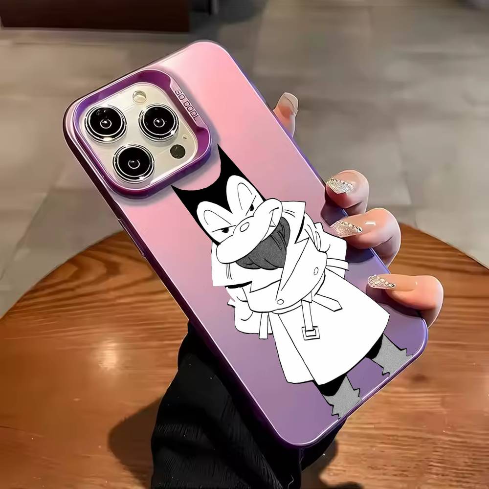 Comic B-Billy Bat Phone Case Color Silver Shell For IPhone 17 16 15 14 13 12 11 Pro Max Plus