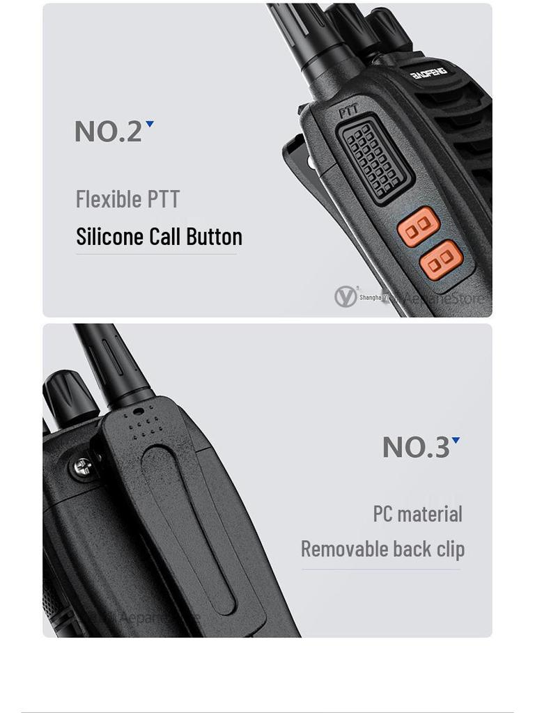 Baofeng BF-888S Mini Handheld Walkie-Talkie for Outdoor and Restaurant Use