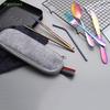 Besteckaufbewahrungstasche Geschirr Tuch Reißverschluss Design Beutel Gabel Löffel Essstäbchen Büro Camping Reise Utensilien Tragetasche