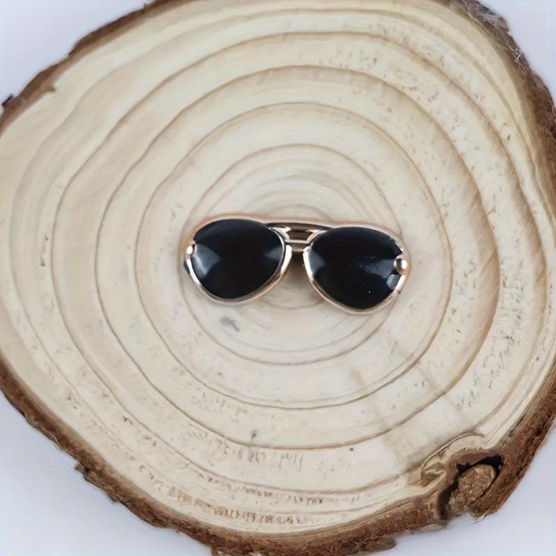 Handarbeiten Mini Brillen Harz Anhänger DIY Brillen Anhänger Zubehör