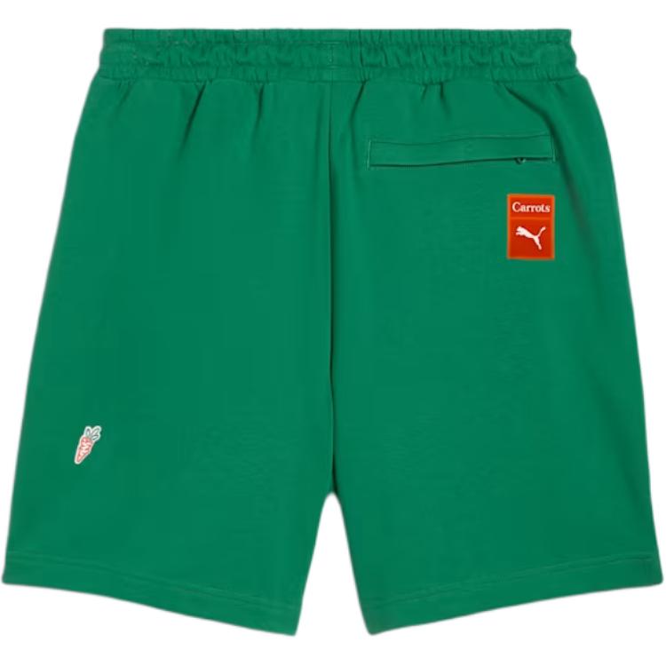 Puma X Carrots Collaboration Fashion Loose Fit Drawstring Casual Shorts Men shorts Archive-Green 627447-86