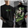 2026 ONE PIECE Merchandise Zoro Übergröße Druck Unisex Streetwear T-Shirt Sommer Lässig Baumwolle Atmungsaktiv Lässige Oberteile