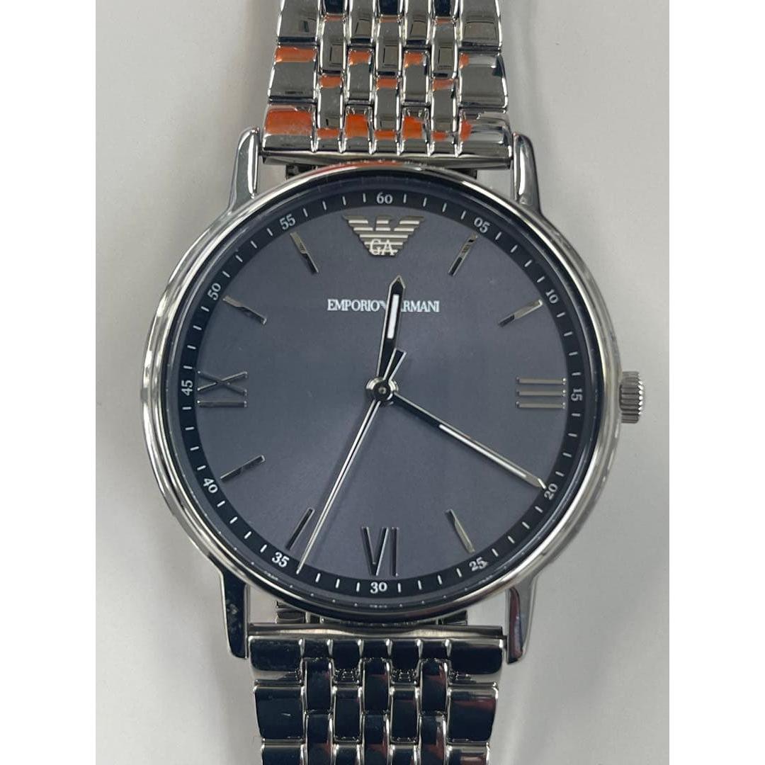 Used [Super special price! ] Emporio Armani AR11068 Gray Men s Watch