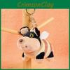 Cuter Dog Honeybee Plush Keychain Pendant With Squat Design For Gift Girls