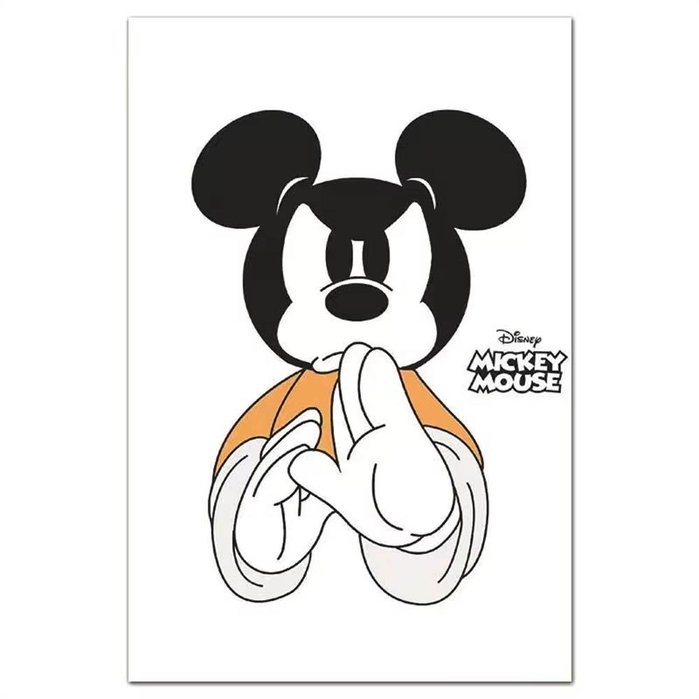 Disney Minimalist Style Donald Duck Daisy Mickey 5D Diamond Painting Full of Diamonds DIY Handmade Diamond Painting Cartoon Decoration Painting Kit