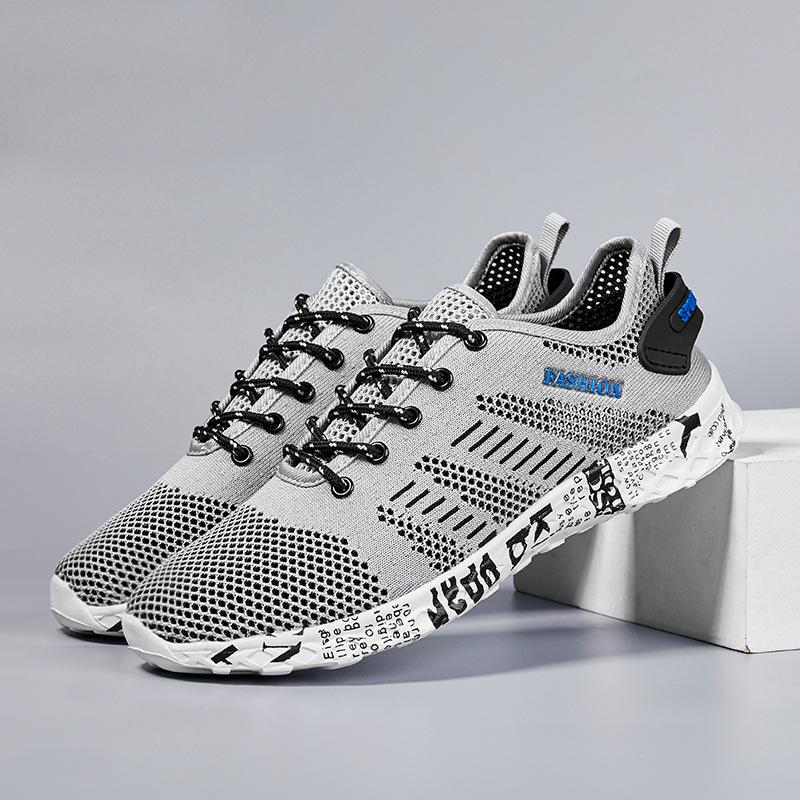 Spring and summer new outdoor hiking shoes casual sports shoes autumn mesh breathable hiking shoes large size men's shoes