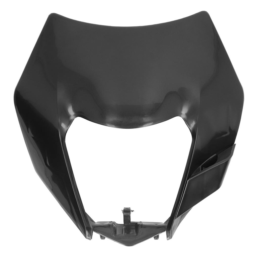 Motorcycle Headlamp Fairing Black Front Light Headlight Protector Cover for EXC SXF MX Dirt Bike