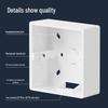 Jinghong Thickened 86-Type Surface Mounted Junction Box