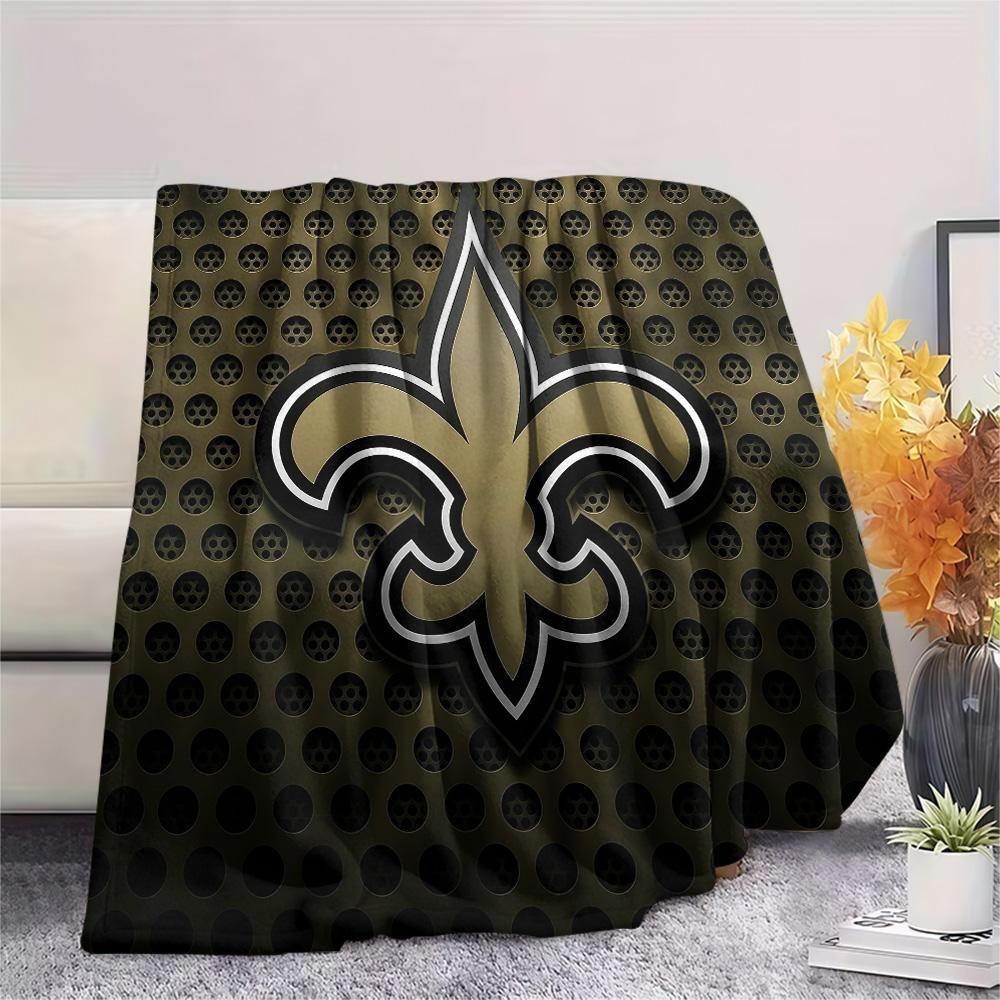 New Orleans Saints2 Flannel Blanket, High quality Comfortable for All Seasons, Home Decor, Warmth and Comfort