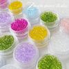 3mm Glossy Transparent Glass Seed Beads for DIY Necklaces, Bracelets, and Earrings