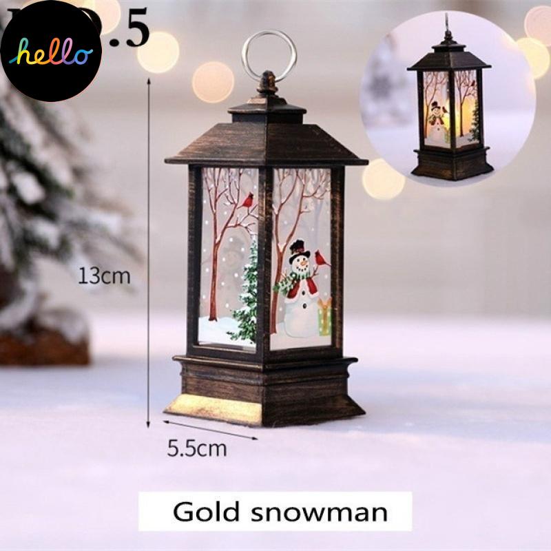 1pcs Home Decor Christmas Decoration Red Kerst Home Light Flame Light LED Light
