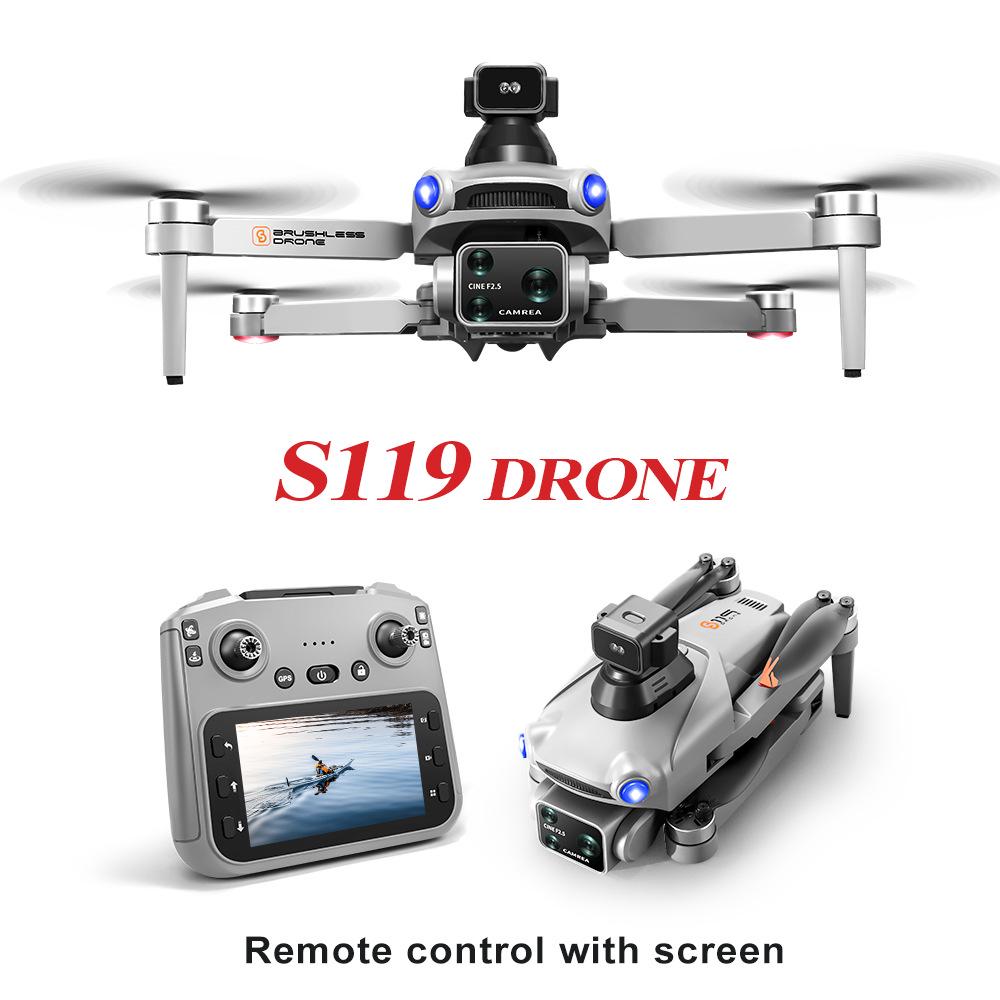 S119 Drone: GPS, Return-to-Home, Screen Control, 8K Camera, Long Battery, Quad-rotor